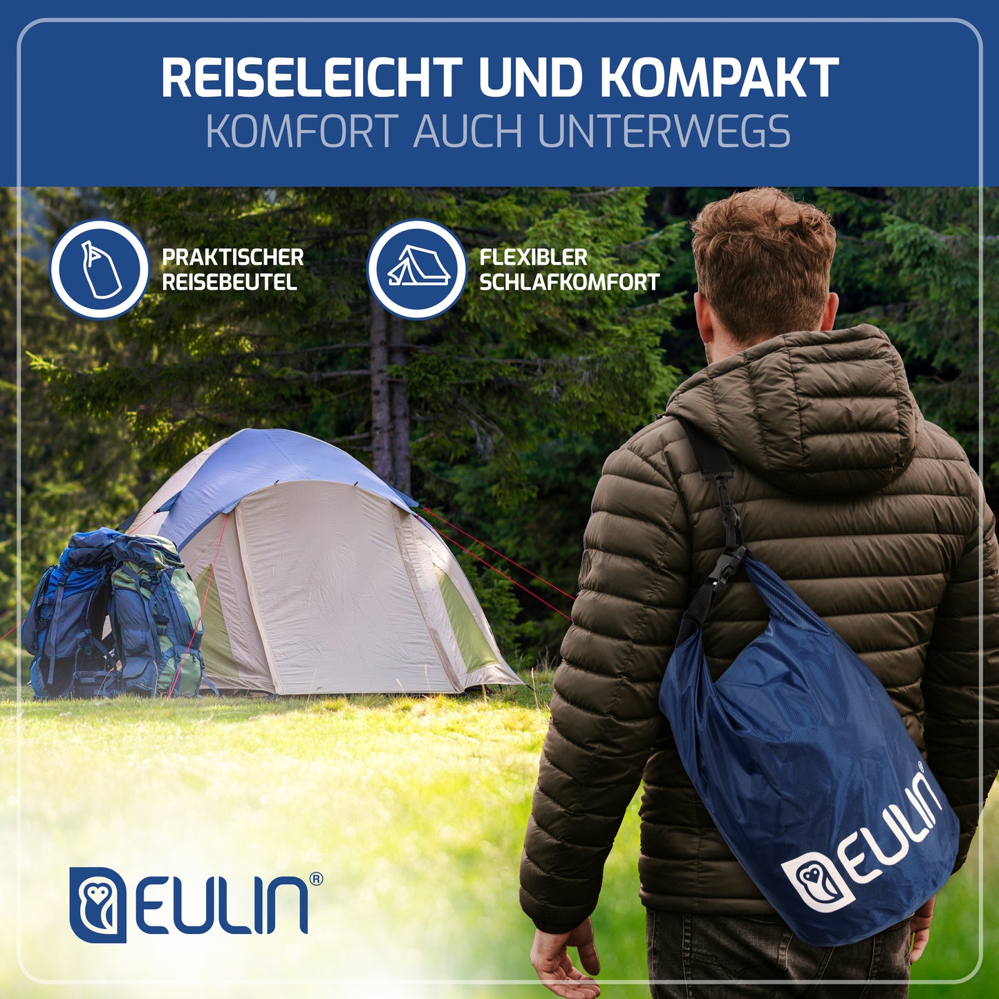 ERGONOMISCHES KOPFKISSEN - IGR zertifiziertes Nackenstützkissen für Seitenschläfer & Rückenschläfer –  WOLKENBLUME MF1 weiss